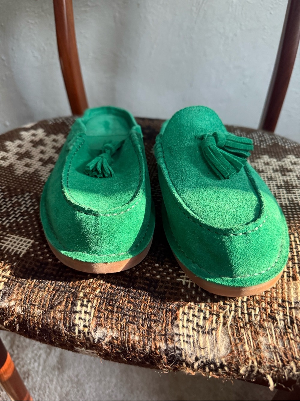 jeffrey campbell  laid back loafer mules 10 - Picture 2 of 9